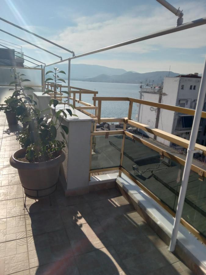 ヴォロスCozy Seaside Penthouse With Sea & Mountain View.アパートメント エクステリア 写真