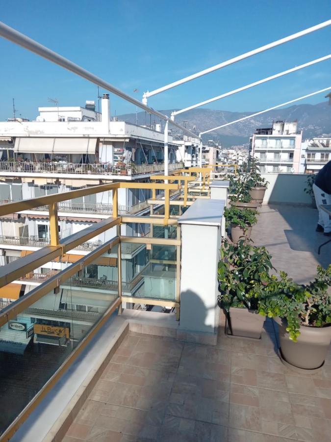 ヴォロスCozy Seaside Penthouse With Sea & Mountain View.アパートメント エクステリア 写真